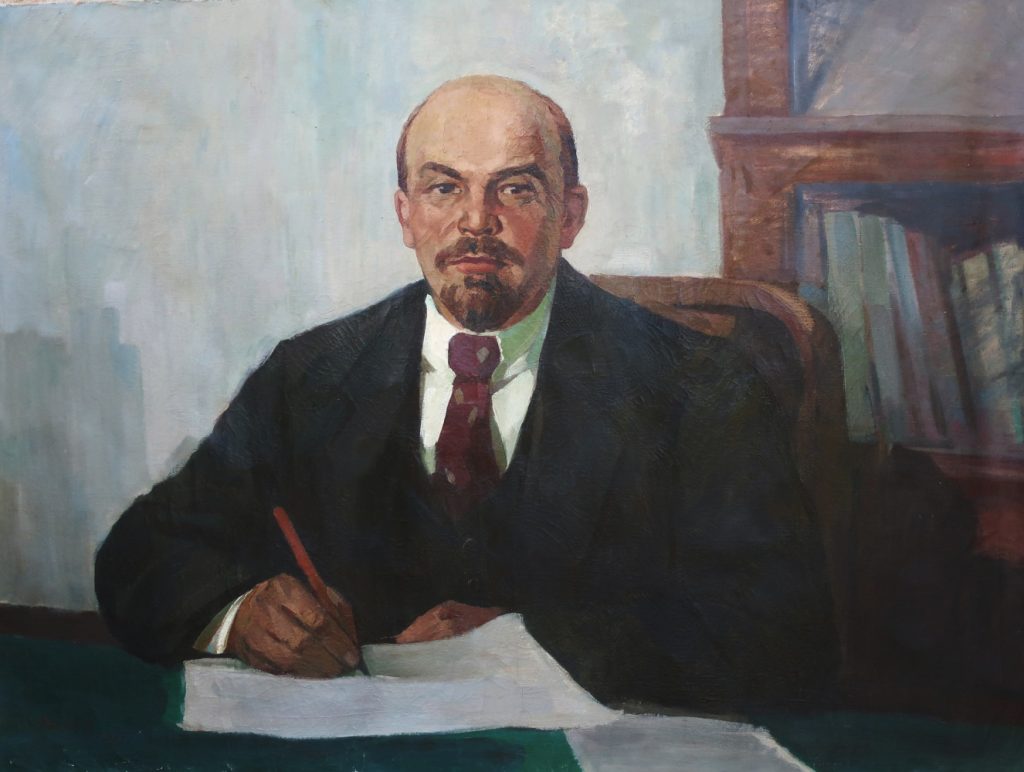 Владимир Мироненко живопись Ленин